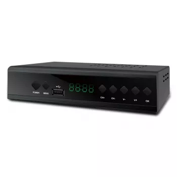 Extralink Home Tuner DVB-T2 digitaaltelevisiooni dekooder H.265 HEVC FULL HD USB HDMI + kaugjuhtimispult