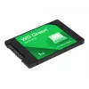 WD WDS100T3G0A-00BJG0 Storage Drive Green on WD pooltoodetud pooljuhtketas (SSD). Selle esiletõstetud omadused on roheline viimistlus, 2,5-tolline vormitegur ja 2,5-tolline ekraani diagonaal.