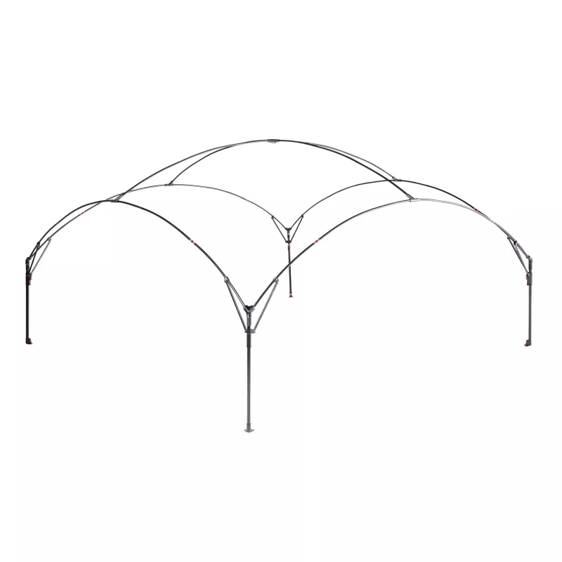 FastPitch Event Shelter XL, Pavillon hõbedane/tumesinine, 4,5 x 4,5 meetrit
