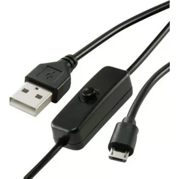 Renkforce RF-4495300 USB-kaabel, must