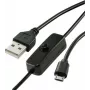Renkforce RF-4495300 USB-kaabel, must