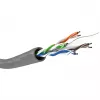 Wentronic Goobay CAT 6 võrgukaabel, U/UTP, Hall, 100 m - CCA, AWG 24/7 (keerutatud), PVC (93884)
