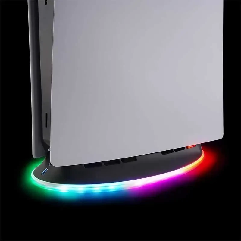 Jahutusalus SUBSONIC SA5656 PS5-le ja PS5 õhuke-ile LED-tulede, mitme ventilaatoriga jahutuse ja USB-toitega