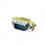 Equip Serial RS232 DB9 soovahetaja ühendusmuhv isane-isanele, DB-9, DB-9, hõbedane