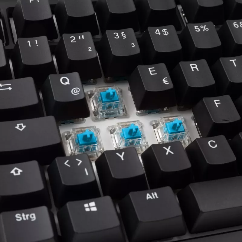Ducky Tinker 75 klaviatuur Gaming USB Saksa Must