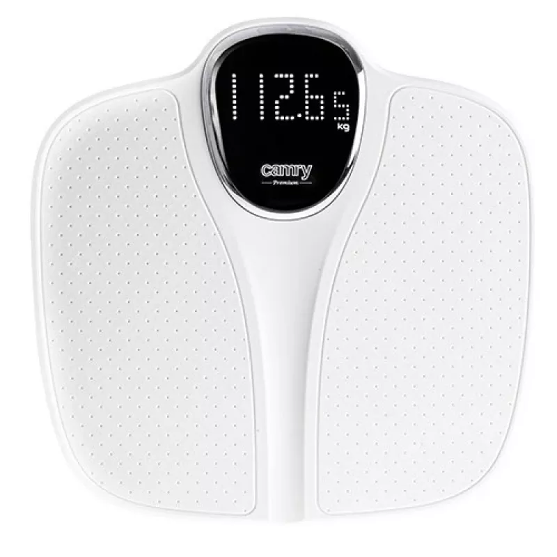 Vannitoakaal Camry CR 8171w — digitaalkaal, max 180 kg, 50 g täpsus, KMI mõõtmine, valge