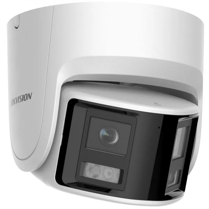 IP turvakaamera Hikvision DS-2CD2346G2P-ISU/SL 4MP kuplita, 2,8 mm objektiiv, 180° vaateväli, IR 30 m, IP67, PoE/DC