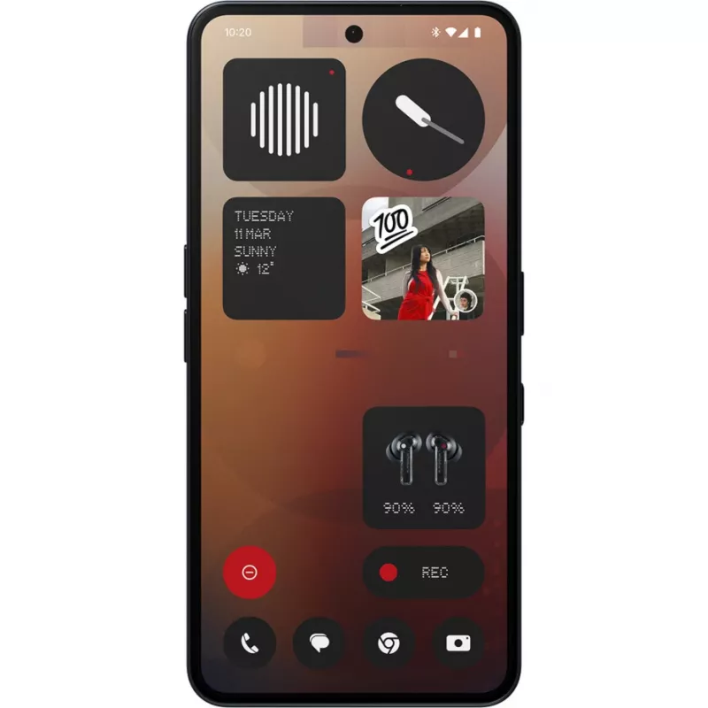 Nothing Phone (3a) 17,2 cm (6,77 inch) Dual SIM Android 15 5G USB Type-C