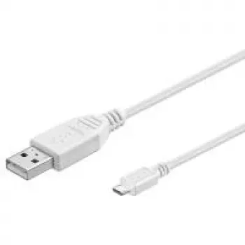 Wentronic 43837 USB-kaabel valge