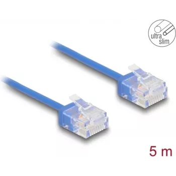 Võrgukaabel DeLOCK RJ45 Cat.6 5m Sinine