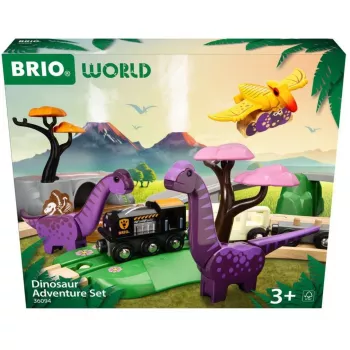 Brio World Dinosaurier Abenteuer-Set, rong