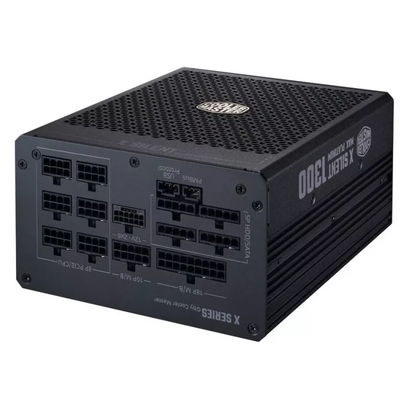 Toiteplokk Cooler Master X Silent MAX Platinum 1300W – ATX toiteplokk, 1300W väljund, Platinum efektiivsus