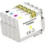 Renkforce Tindi kombinatsioonikomplekt asendab Epson 16XL (C13T163640) ühilduv must, tsüaan, magenta, kollane RF-I-E-16XLBKCMY4PK RF-5718868 (RF-5718868)