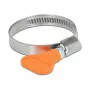Liblikklamber DeLOCK 400 SS 30 - 45 mm 5 tk oranž