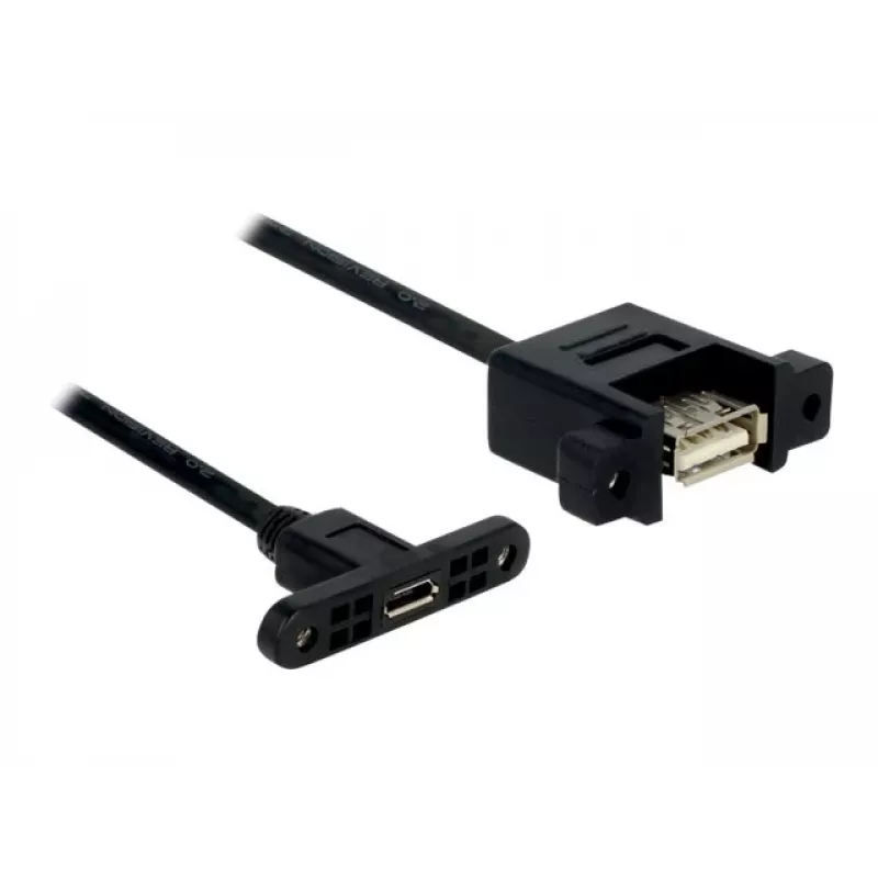 USB-kaabel Micro-USB B USB A DeLOCK 85109 0,25 m