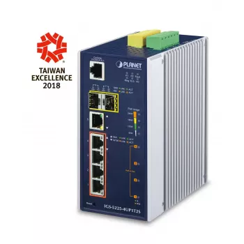 Hallatav L2+ Gigabit Ethernet lüliti PLANET IGS-5225-4UP1T2S