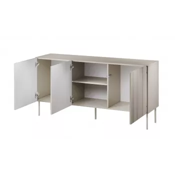 Kummut cama meble ISLA 1505x400x750 mm, kašmiirmatt, puitlaastplaat