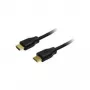 Logilink High Speed with Ethernet - Video-/Audio-/Network Cable - HDMI - HDMI, 19-pin (M) - HDMI, 19-pin (M) - 1 m - Must (CH0035)