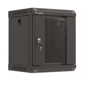 Seinale kinnitatav riiul Lanberg WF11-3306-10B 6U Must 30 kg kandevõime