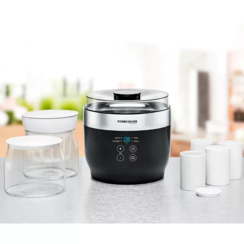 Rommelsbacher JG 80 Jogurtimasin 1,2 l Kohupiim - Jogurt 20 W (JG80)