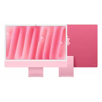 iMac 24 tolli: M4 10/10, 16 GB, 256 GB SSD – roosa