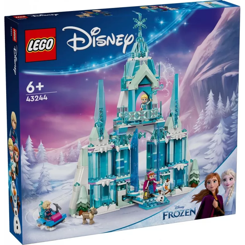 Ehitusmänguasi LEGO Disney Princess Elsa talvepalee 43244 – ehituskomplekt loovaks mänguks