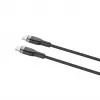 USB-C–USB-C kaabel FIXED FIXDB-CC2-BK — 2 m, 100 W, fikseeritud mitte-eemaldatav