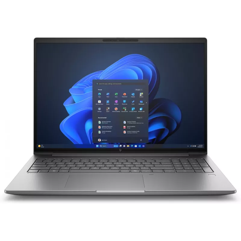 HP ZBook Power G11 A Mobile Workstation - AMD Ryzen 7 8845HS - Win 11 Pro - RTX 2000 Ada - 32GB RAM - 1TB SSD NVMe, TLC - 40,6 cm (16) IPS 2560 x 1600 (WQXGA) - Wi-Fi 6E, Bluetooth - klaviatuur: saksa - koos HP Wolf Pro Security...