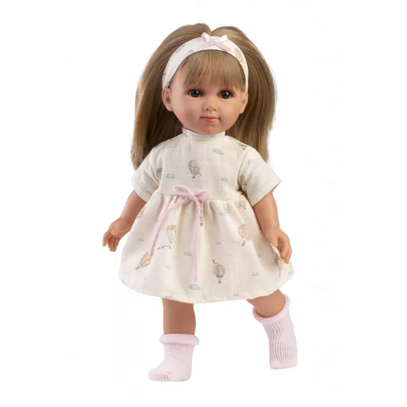 Nukk Llorens Elena 35 cm — realistlikud detailid, pehme keha
