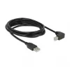 USB-kaabel DeLOCK 3m USB 2.0-A - USB 2.0-B