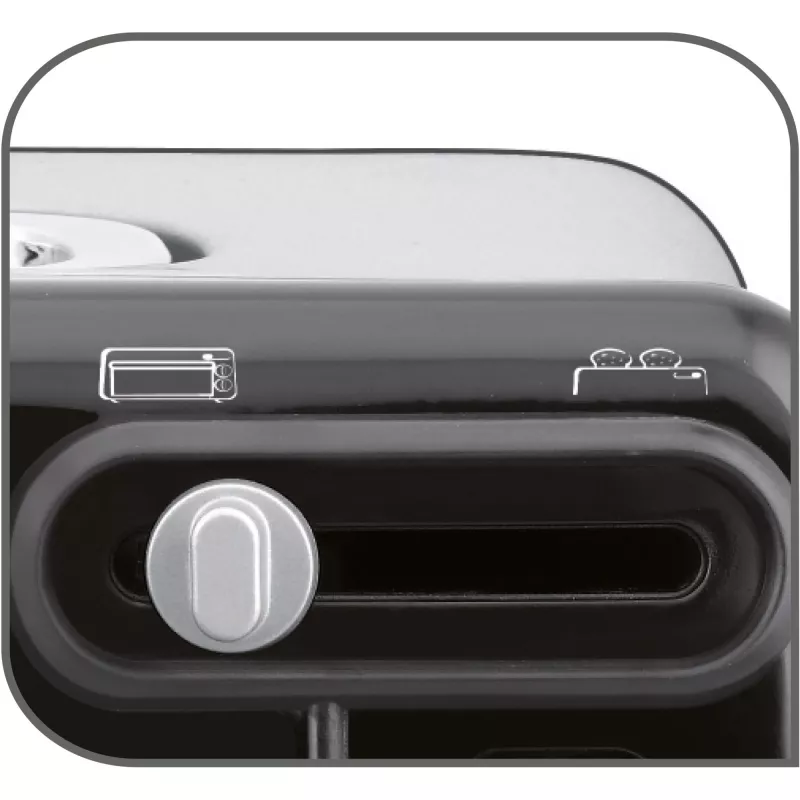 Röster Tefal TL6008 2 viilu(d) 1300 W Alumiinium Must