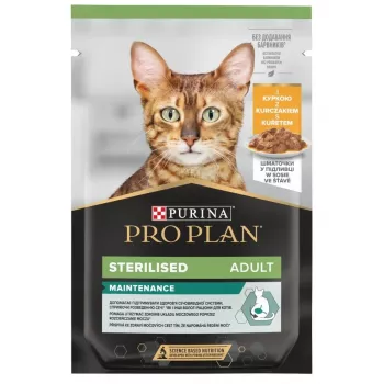 PURINA Pro Plan Cat Sterilised Maintenance Chicken - märg kassitoit - 85 g