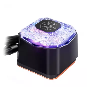 SilverStone PF360 - protsessori vedelikjahutussüsteem - (LGA775, LGA1156, AM2, LGA1366, AM3, LGA1155, LGA2011, FM1, FM2, LGA1150, LGA1151, AM4, LGA2066, LGA1200 jaoks) - vask - 120