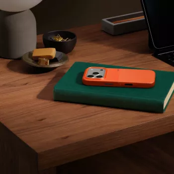 Cover Apple Beats iPhone 17 Pro vastupidav ümbris MagSafe Camera Control oranž