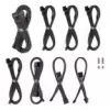 CableMod C-Series Pro ModMesh kaablikomplekt Corsair RMi/RMx/R toiteallikatele — Carbon värvi