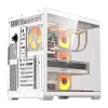 Arvutikorpus Darkflash C280 (valge) koos 7 jahutusventilaatoriga
