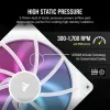 Corsair iCUE LINK RX140 RGB 14 cm valge ventilaator 300-1700 RPM