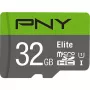 MicroSDHC-kaart PNY Elite 32GB klass 10 UHS-I P-SDU32GU185GW-GE