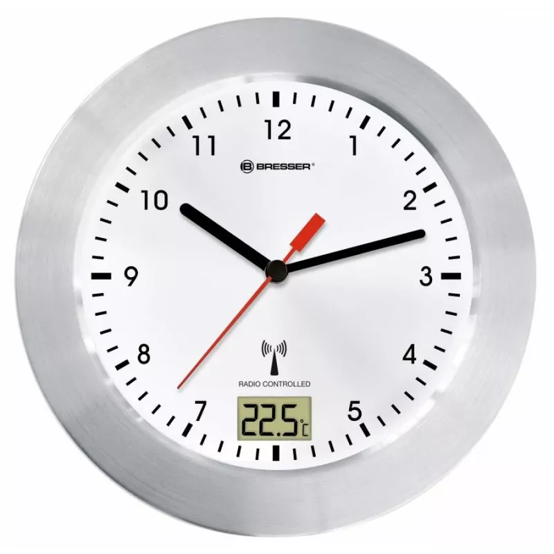 Kvartskell Bresser Optics MYTIME BATH RC Circle Silver Valge