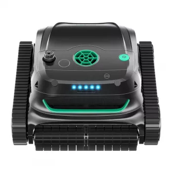 Wybot S2 Solar juhtmevaba basseinipuhastusrobot — Wybot S2 Solar basseinipuhastaja, juhtmevaba töö