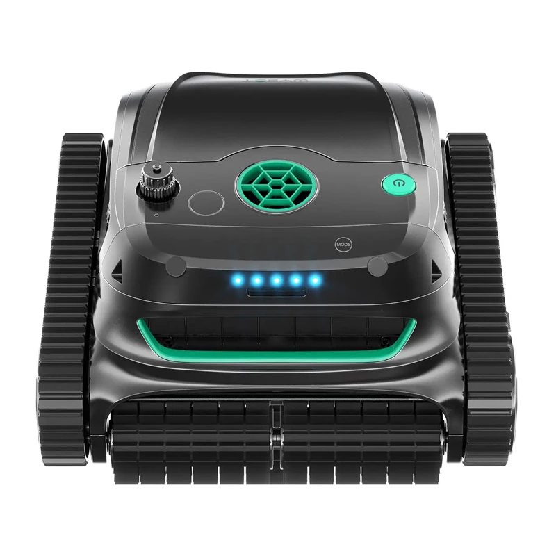 Wybot S2 Solar juhtmevaba basseinipuhastusrobot — Wybot S2 Solar basseinipuhastaja, juhtmevaba töö