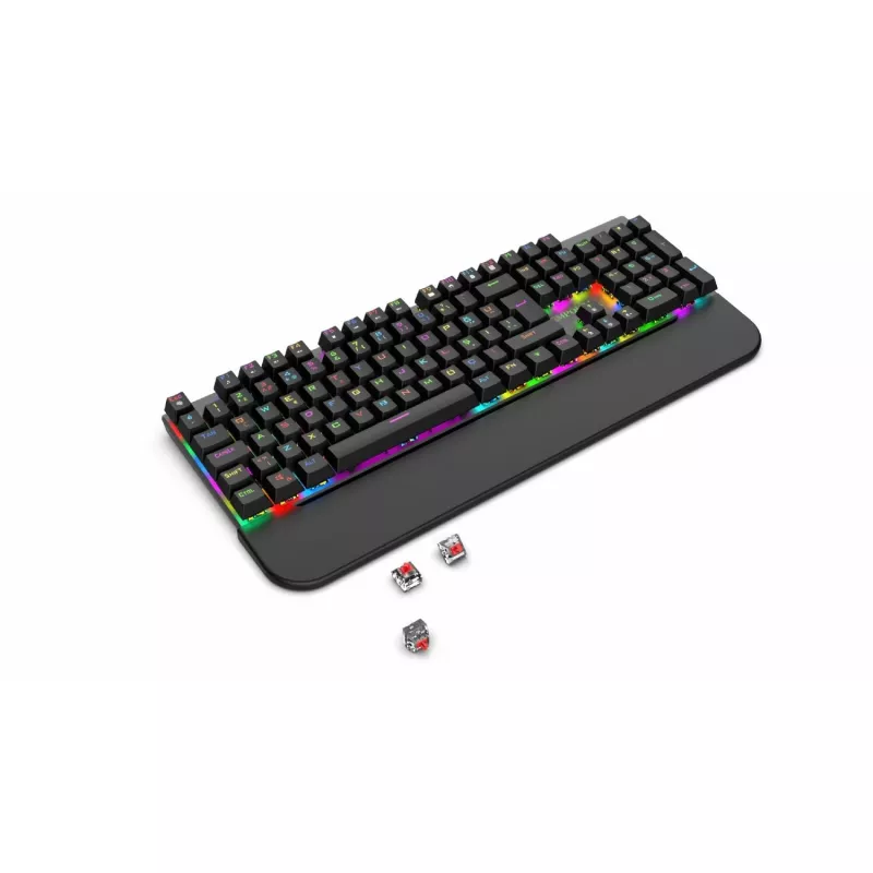 Incase Gaming Keyboard IKG-443 Mehaaniline, RGB, saksa paigutus