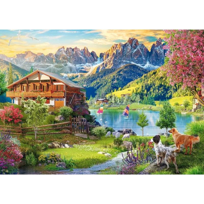Pusle Schmidt Spiele 58886 — 1000 tükki, maastik, vanusele 12+