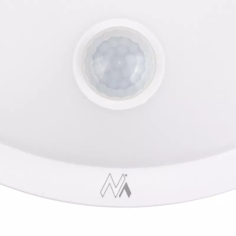 PIR-anduriga LED-lamp MACLEAN MCE525 W — väljas kasutatav liikumisanduriga LED-valgusti