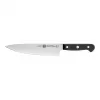 Noakomplekt ZWILLING Gourmet 3 tk — sepistatud terasest terad 10/16/20 cm, mustad plastist käepidemed, nõudepesumasinakindel