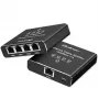 Ethernet mini switch QOLTEC 52293 1x4 RJ45, 1-in 4-out haldamata võrgujagur