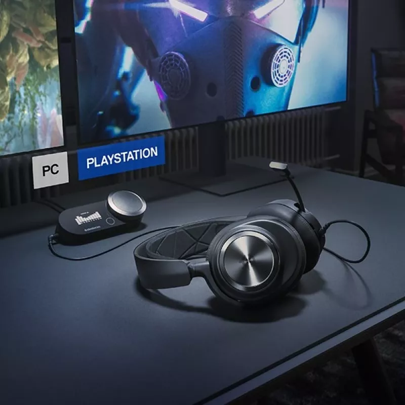 Steelseries Arctis Nova Pro Wireless kõrvaklapid peavõruga mängimiseks Bluetooth must