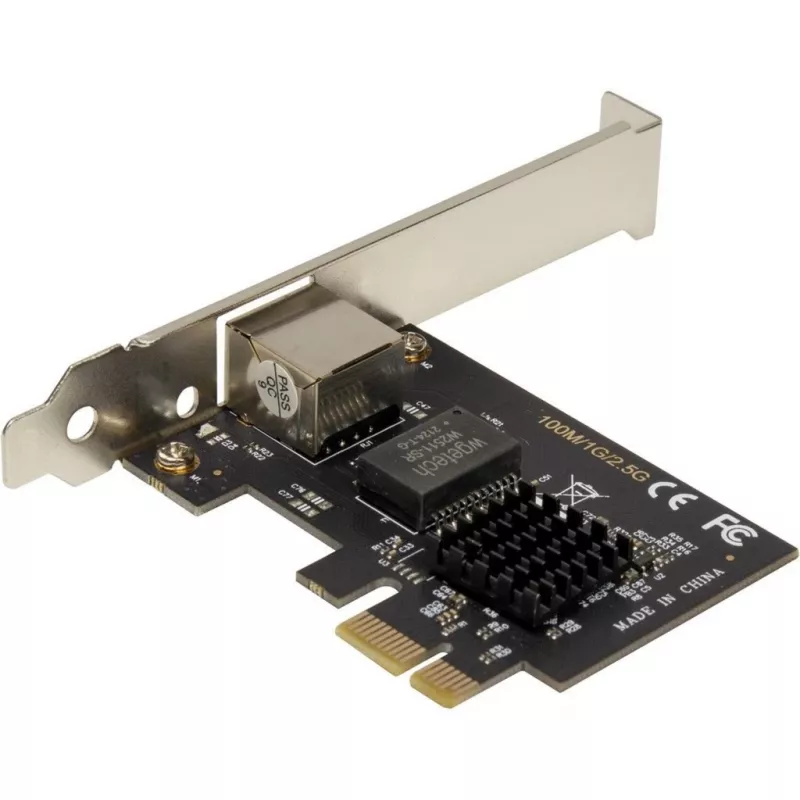 Inter-Tech ST-7266 PCIe RJ-45 liidesekaart passiivjahutusega