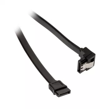 SATA-kaabel Akasa Proslim 90° 50 cm — täisnurkne SATA andmekaabel, 50 cm