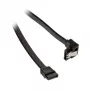 SATA-kaabel Akasa Proslim 90° 50 cm — täisnurkne SATA andmekaabel, 50 cm